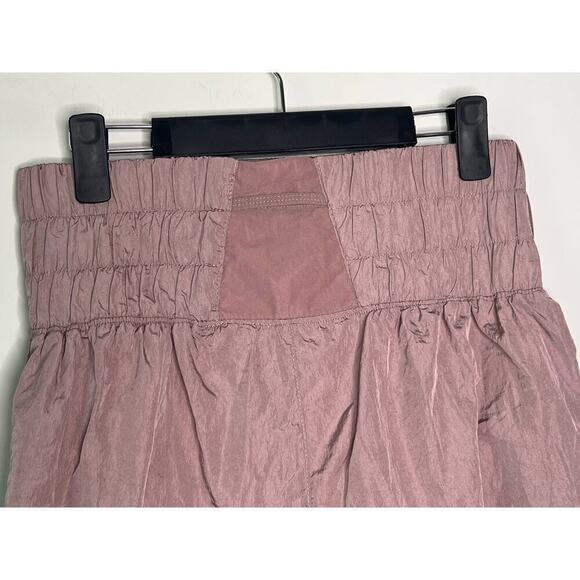 Free People Movement Athletic Shorts Pull On Moonlight Mauve Women's Size Large - Picture 6 of 9